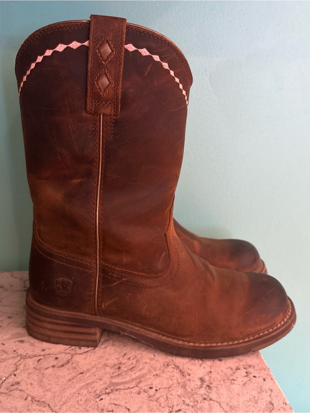 Ariat Unbridled Roper Western Boot size 7